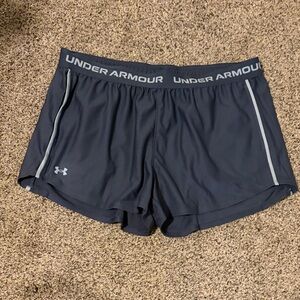 Under Armour Women's Dark Gray Athletic Shorts
